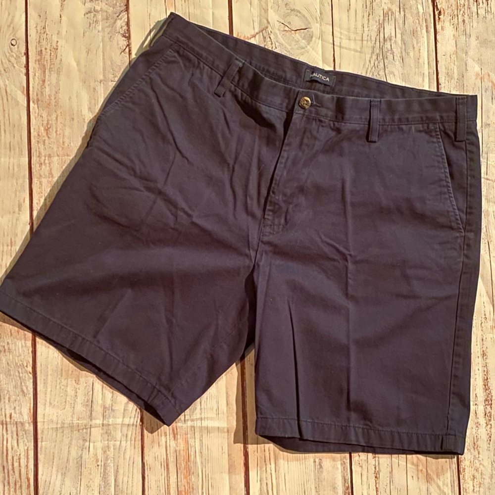 Nautical Flat Front Shorts